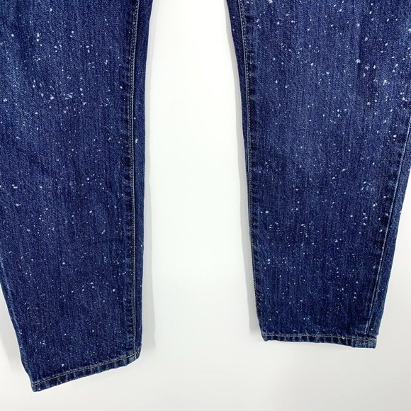 Current Elliott Jeans The Fling Blue White Constellation Relaxed - Picture 7 of 11